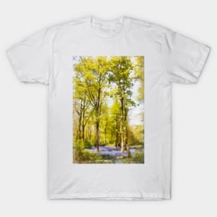 Bluebell Woods in Spring T-Shirt